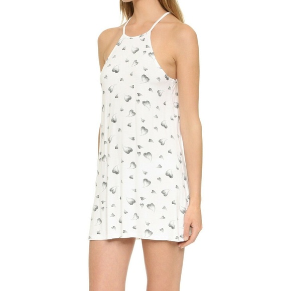 CLAYTON Olympia tshirt tank mini black heart dress - Picture 2 of 8